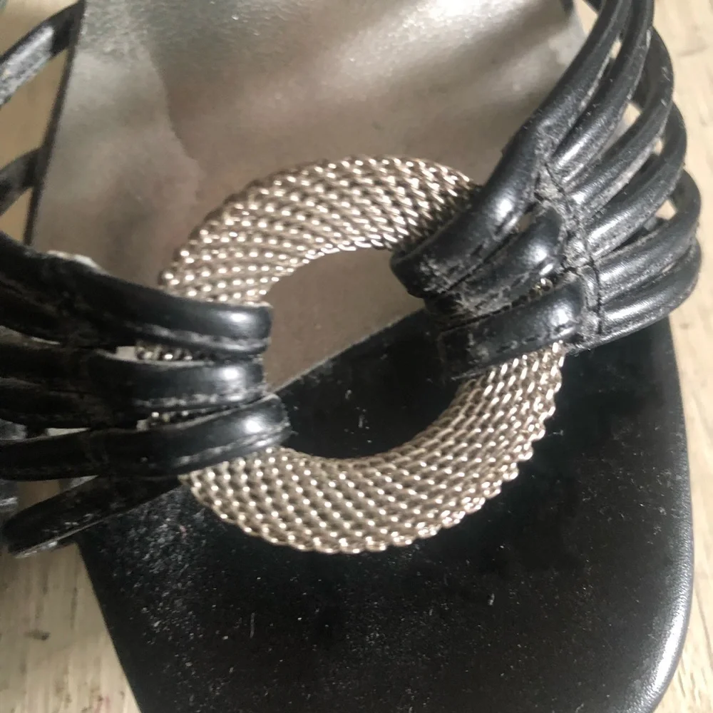 Vintage Lucite Platform Sandals